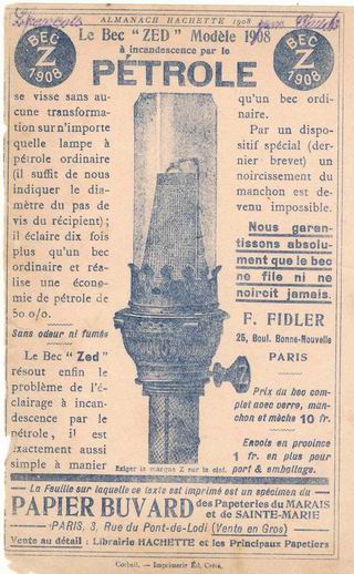 Buvard publicitaire
