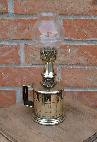 lampe Cuivre Fondu  plaque ovale 1910-1930